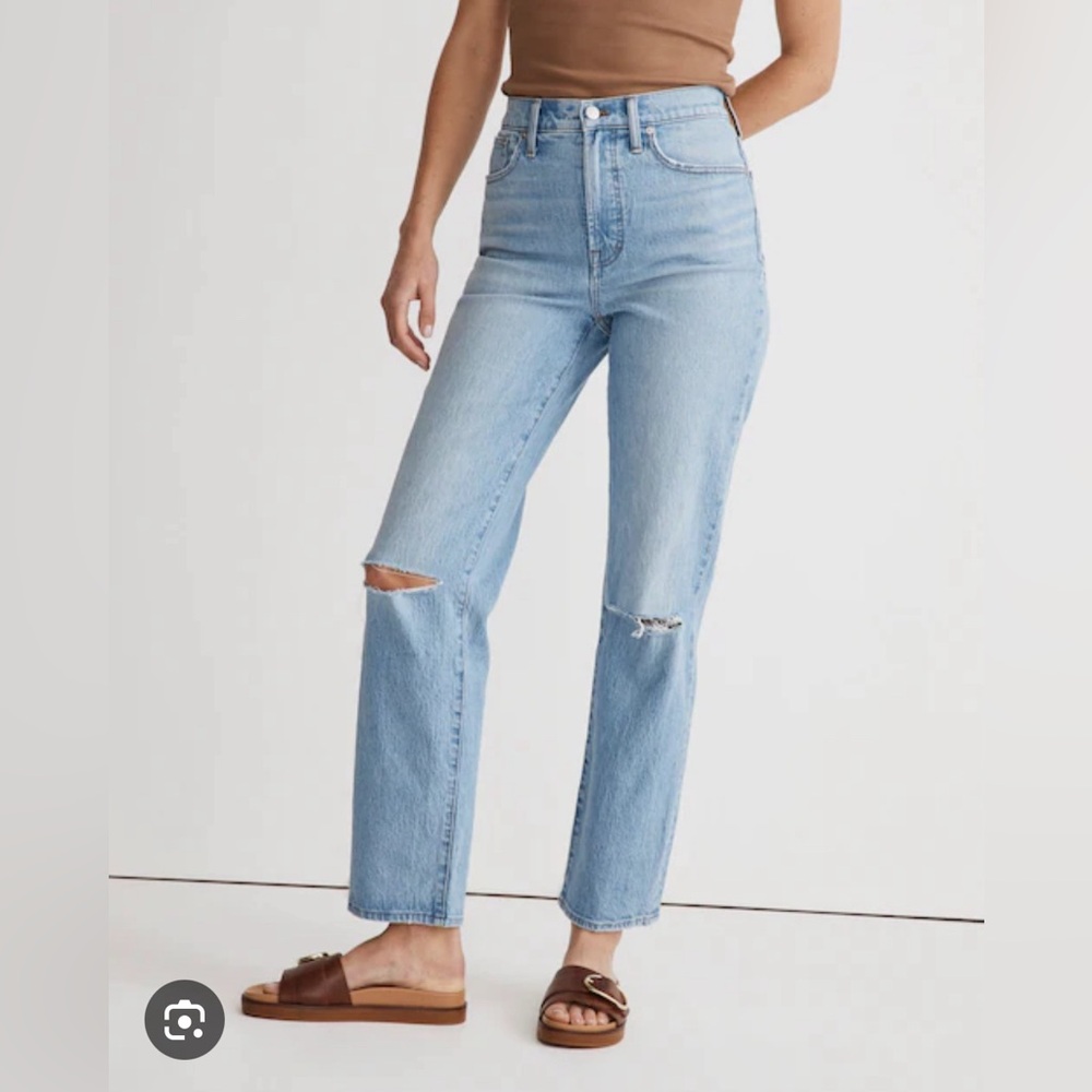 Madewell Tall Perfect Vintage Straight Jean, 28T, Westanna Wash